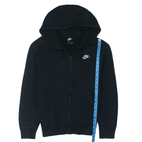 Nike Men's Black Full Zip Hoodie Size M Fleece Sportswear