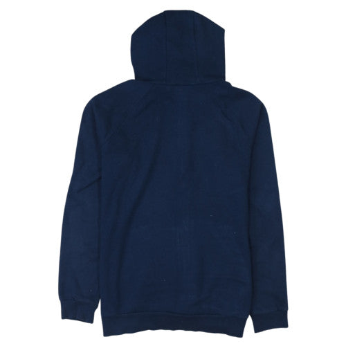 Under Armour Men's Blue Full Zip Hoodie Size M Cotton Blend