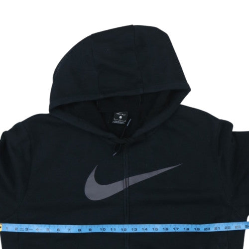 Nike Women's Black Full Zip Dri-FIT Hoodie Size L