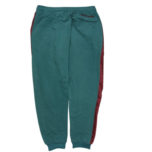 Nike Men's Green Sweatpants L Fleece Joggers with Drawstring