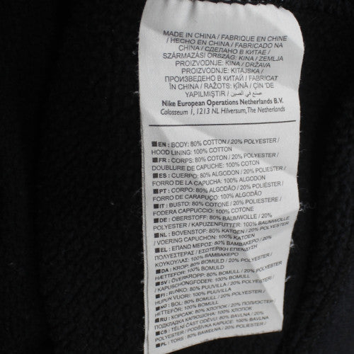 Nike Men's Black Pullover Hoodie XL Fleece Sportswear