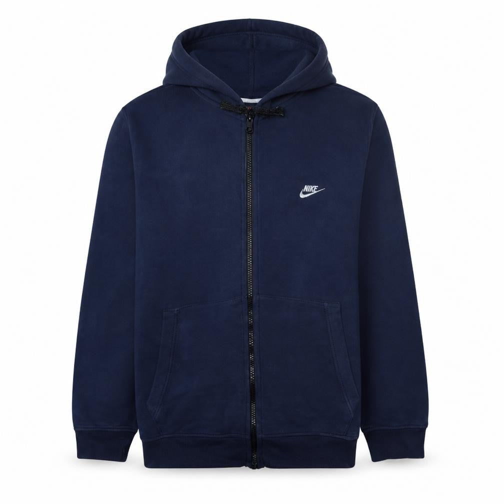 Nike Men's Navy Blue Full Zip Hoodie XL Classic Sportswear