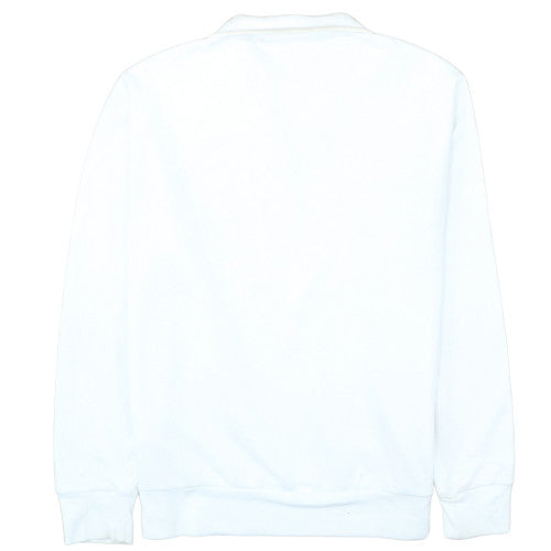 Ralph Lauren Polo Sport Men's White 1/4 Zip Sweatshirt L