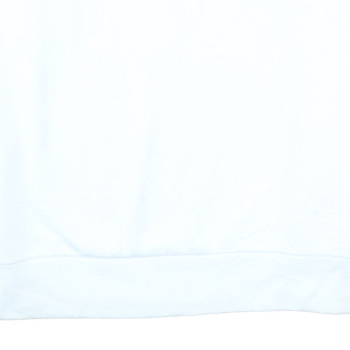 Ralph Lauren Polo Sport Men's White 1/4 Zip Sweatshirt L
