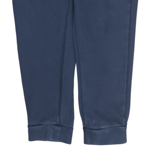 adidas Men Blue 3XL Fleece Sweatpants Jogger Trousers