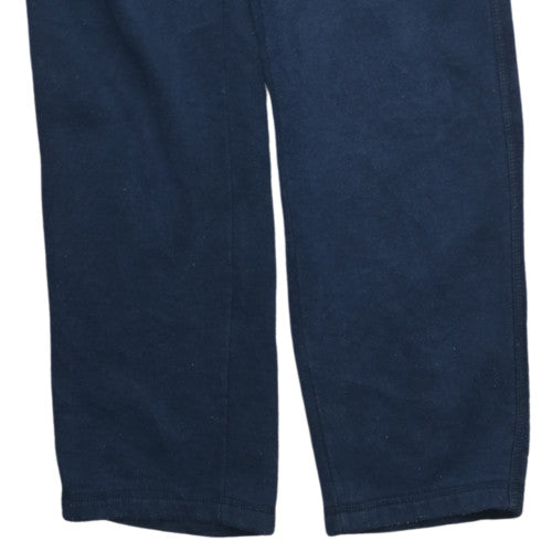 Diesel Men's Blue Sweatpants L Regular Fit Embroidered Logo