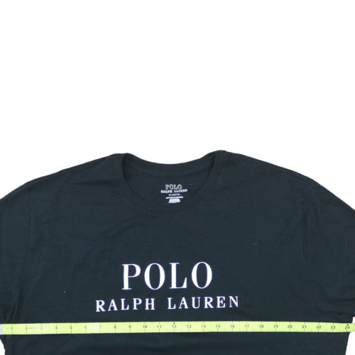 Ralph Lauren Men's Black XL Logo Cotton Short Sleeve T-Shirt