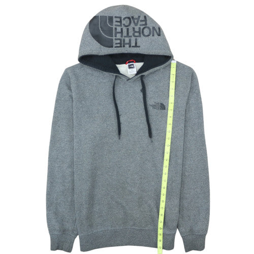The North Face Mens Grey Pullover Hoodie Size M Outdoor Fleece