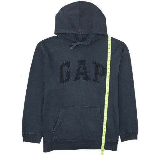 GAP Men’s Blue Pullover Hoodie 2XL Logo Fleece Sweatshirt