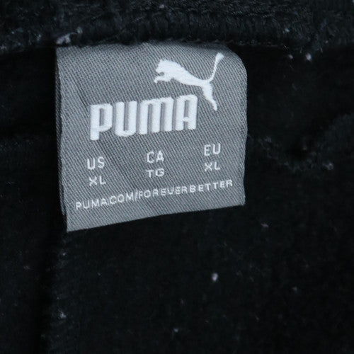 Puma Men's Black XL Jogger Sweatpants Fleece Casual Trousers
