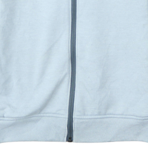 Under Armour Men's Grey Small Full Zip Hoodie with Logo Detailing