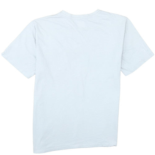 Wrangler Men's Light Blue Workwear Cotton Crew Neck T-Shirt XLT
