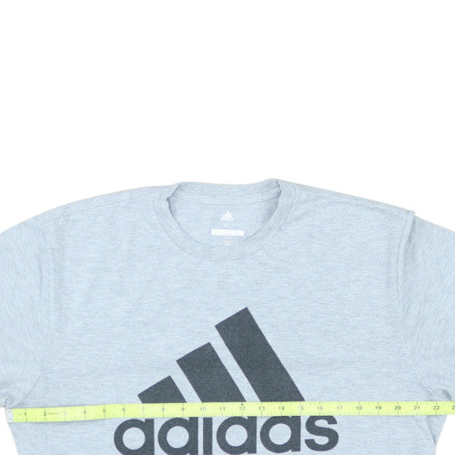 Adidas Men's Grey XL Golf Crew Neck Short Sleeve T-Shirt
