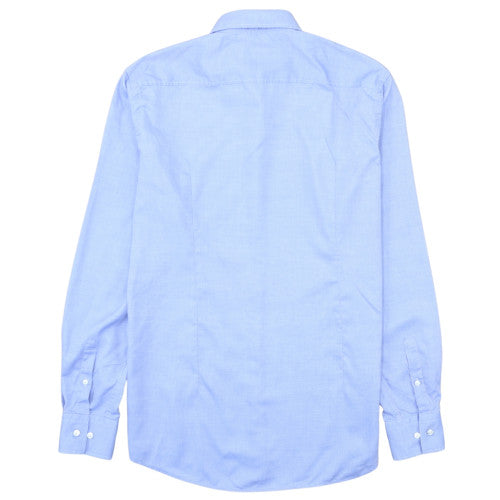 Hugo Boss Men's Blue Slim Fit Long Sleeve Button-Up Shirt Size 15.5