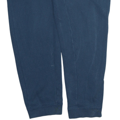 Nike Men's Blue Jogger Sweatpants L Cotton Blend Drawstring