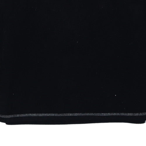 Cutting Edge Men's Black Fleece 1/4 Zip Pullover Sweatshirt L