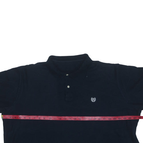 Chaps Men's Black 2XL Cotton Polo Shirt Classic Fit