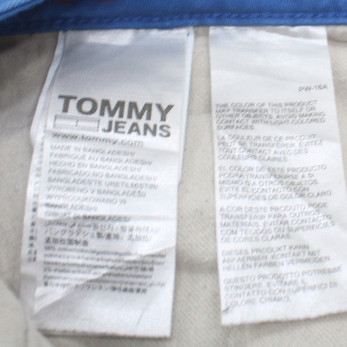 Tommy Jeans Men’s Blue Chino Shorts Size 34 Regular Fit Cotton Blend