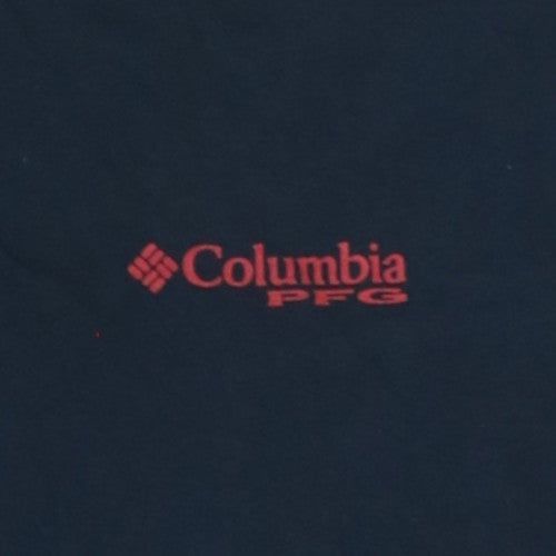 Columbia Men's Black XL PFG Short Sleeve Cotton T-Shirt