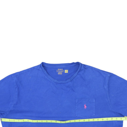 Ralph Lauren Men’s Blue Classic Fit Cotton Crew Neck T-Shirt XL