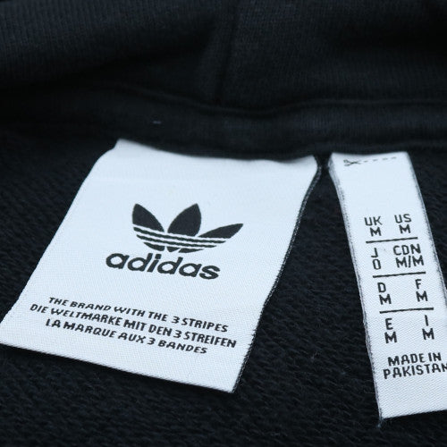 Adidas Men's Black Pullover Hoodie M Sports Logo Fleece