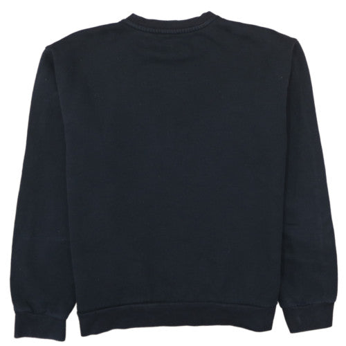 Emporio Armani EA7 Mens Black Logo Sweatshirt L Regular Fit