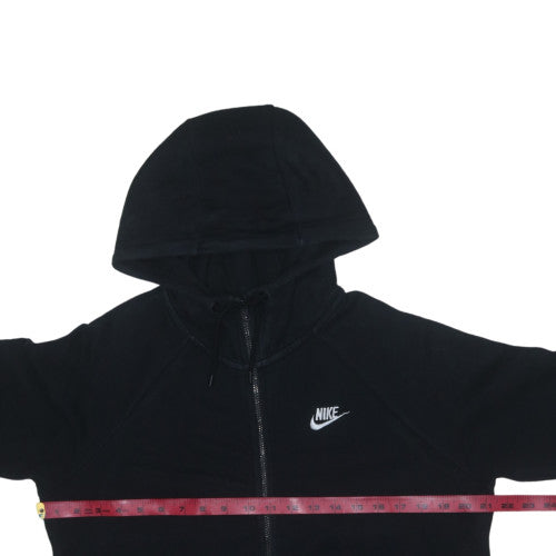 Nike Men's Black Full Zip Hoodie M Fleece Sportswear