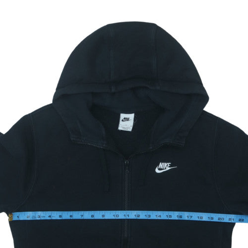 Nike Men's Black Full Zip Hoodie Size S Sportswear Fleece