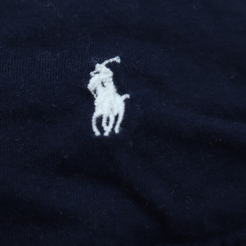 Ralph Lauren Men's Navy Blue 2XL Classic Fit V-Neck T-Shirt