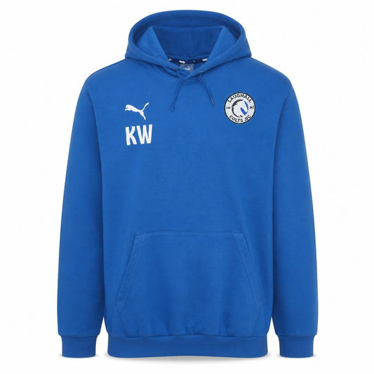 Puma Men's Blue 2XL Pullover Hoodie with Saughall Colts Logo