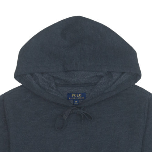 Polo Ralph Lauren Men's Blue Pullover Hoodie Size M Lightweight Cotton