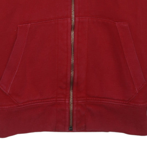 Polo Ralph Lauren Men's Red Full Zip Hoodie Size M