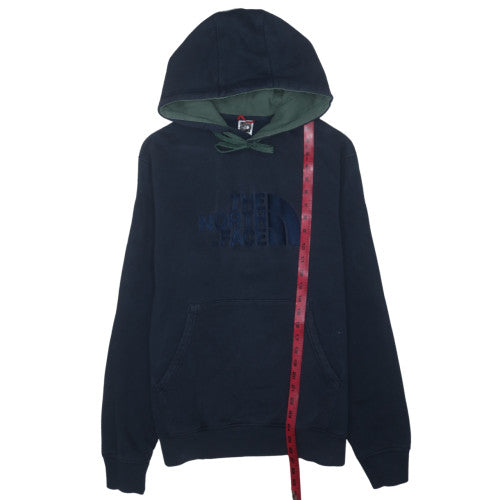 The North Face Men Blue Pullover Hoodie L Outdoor Cotton
