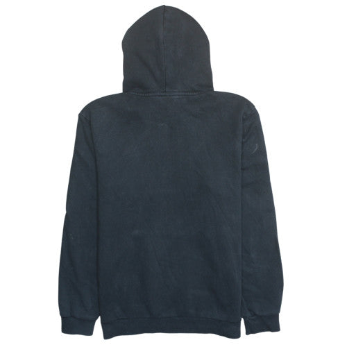 Puma Men's Black Pullover Hoodie M Logo Fleece Sweatshirt