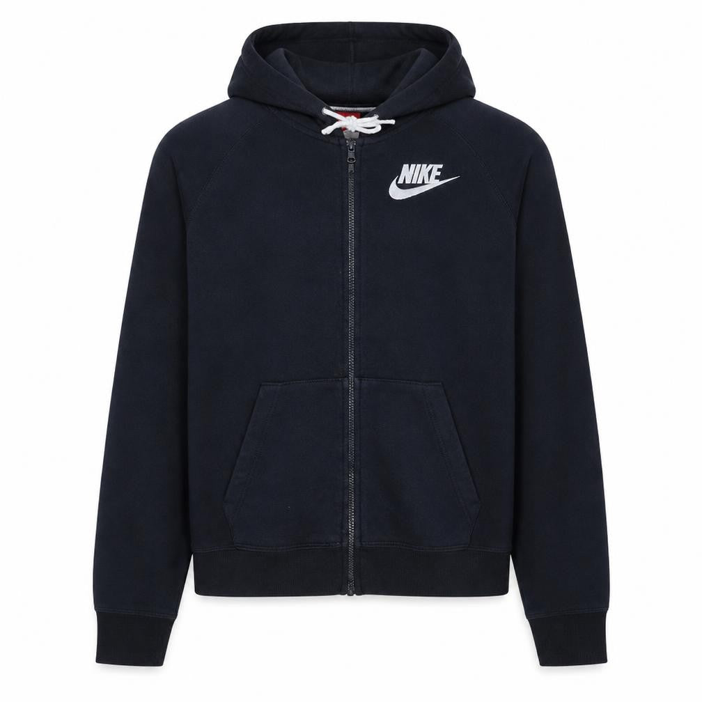 Nike Men's Black Full Zip Hoodie M Fleece Sportswear Sweatshirt