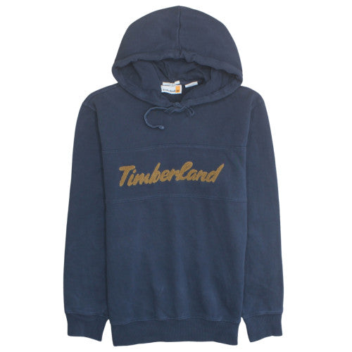 Timberland Men's Blue Regular Fit Pullover Hoodie Size M