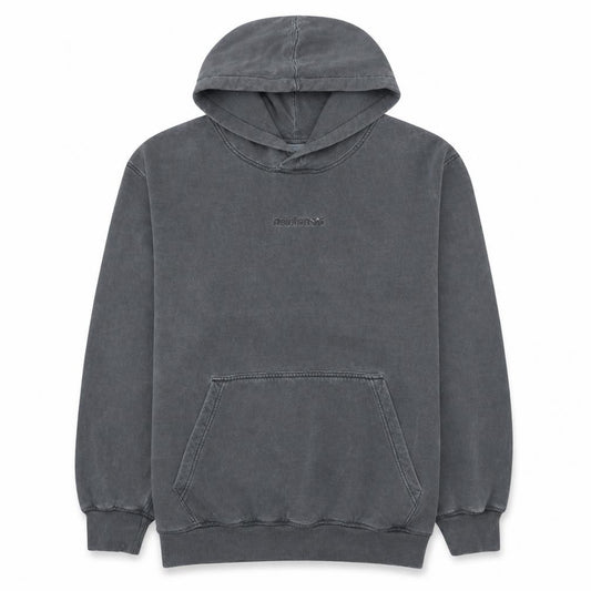 Adidas Mens Grey Pullover Hoodie L Fleece Lined Sweatshirt