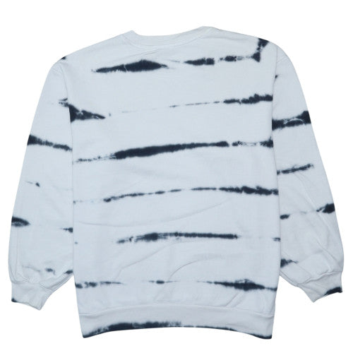 Levi's Womens White Tie-Dye Pullover Sweatshirt Size S
