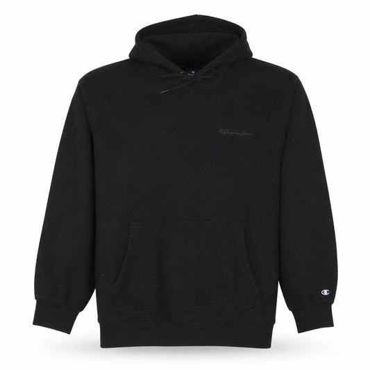 Champion Men's Black XL Pullover Hoodie Cotton Blend Fleece