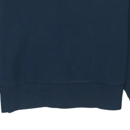 Ellesse Men’s Blue XL Pullover Logo Sweatshirt Retro Sportswear