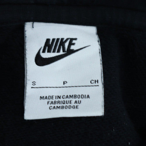 Nike Men's Black Pullover Hoodie Small Fleece Sports Sweatshirt