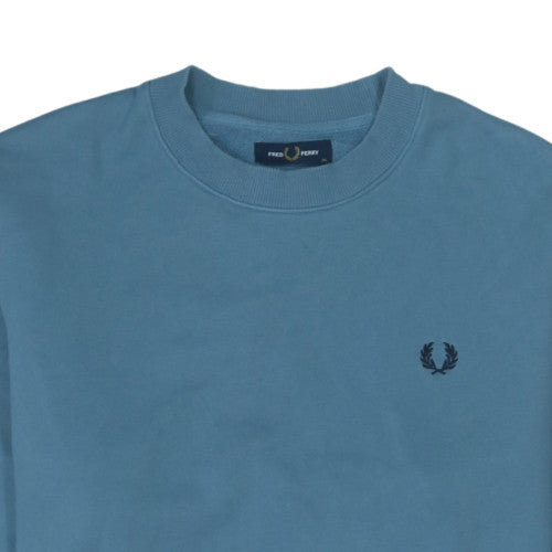 Fred Perry Mens Blue XL Crew Neck Pullover Sweatshirt