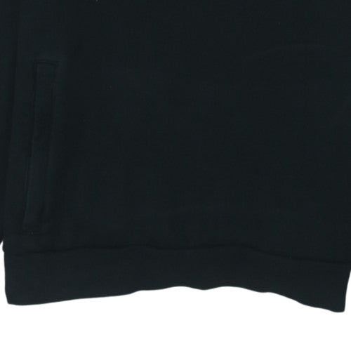 Lacoste Sport Men’s Black Pullover Hoodie M Regular Fit Fleece