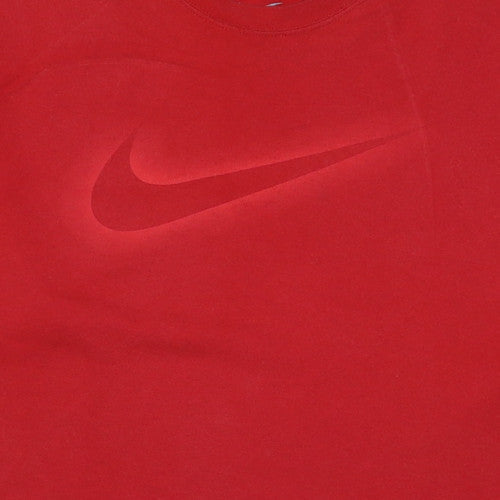 Nike Men's Red Crew Neck Short Sleeve Regular Fit T-Shirt XXL