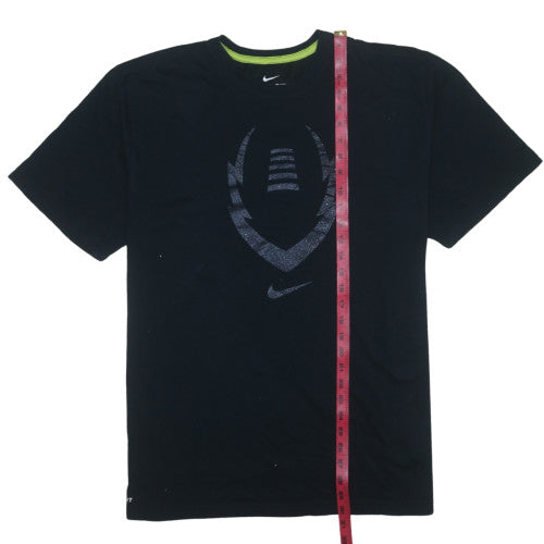 Nike Men's Black Dri-FIT Sports Graphic 2XL T-Shirt