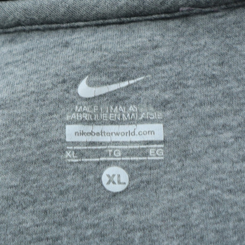 Nike Women’s Grey Full Zip Sweatshirt XL – Athletic Casual Style