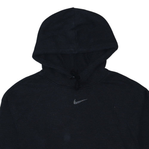 Nike Women's Black Small Pullover Hoodie with Drawstring