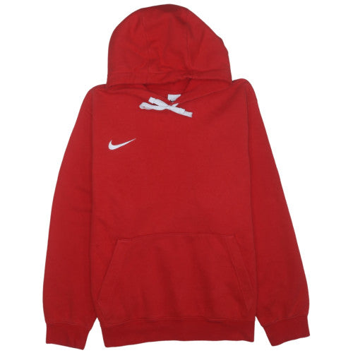 Nike Men's Red XL Pullover Hoodie Sweatshirt with Logo
