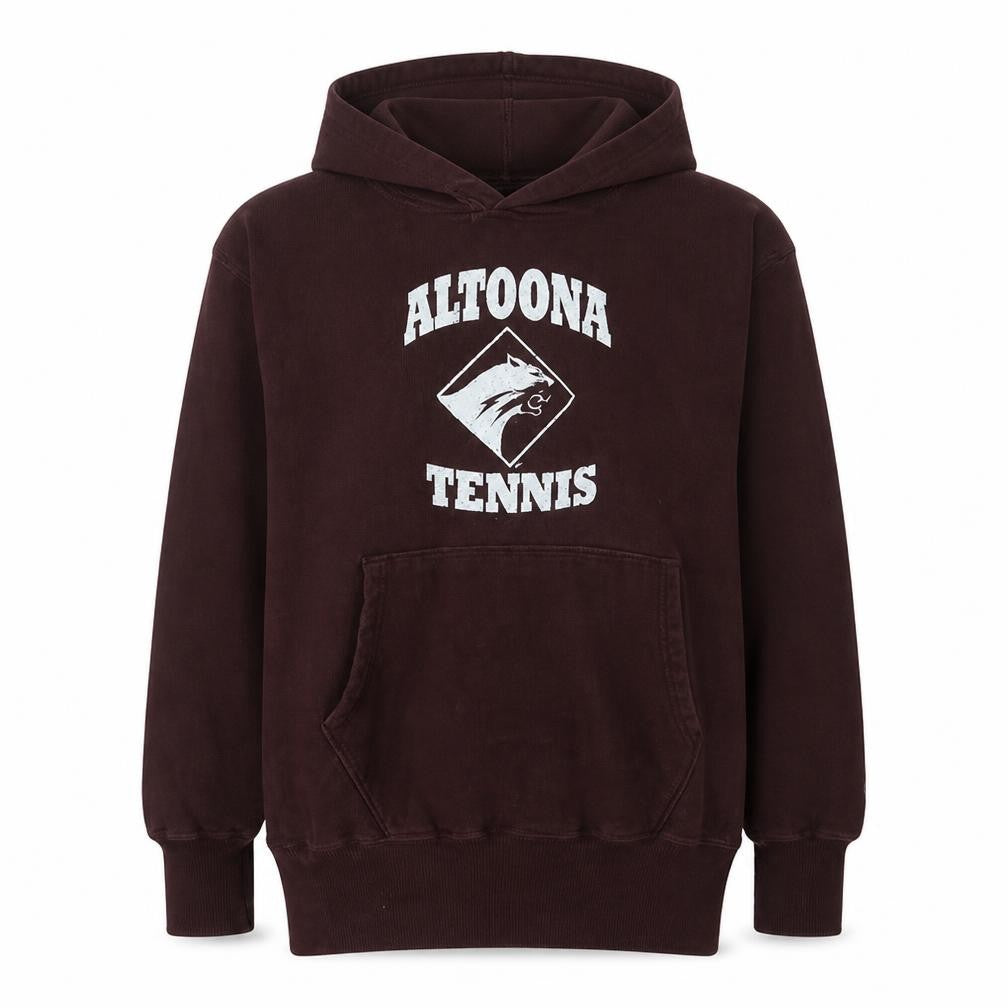 Champion Men's Brown Altoona Tennis Graphic Pullover Hoodie XL