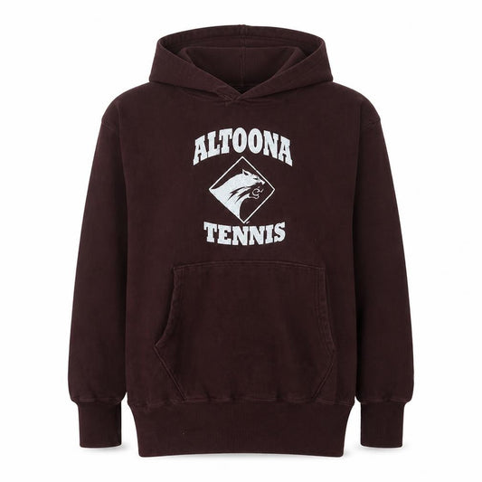 Champion Men's Brown Altoona Tennis Graphic Pullover Hoodie XL